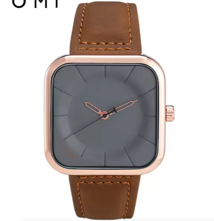 Luxury Slim Leather Strap Watch TM106 | Premium Classic Wrist Watch for Men
