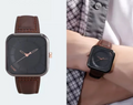 Luxury Slim Leather Strap Watch TM106 | Premium Classic Wrist Watch for Men